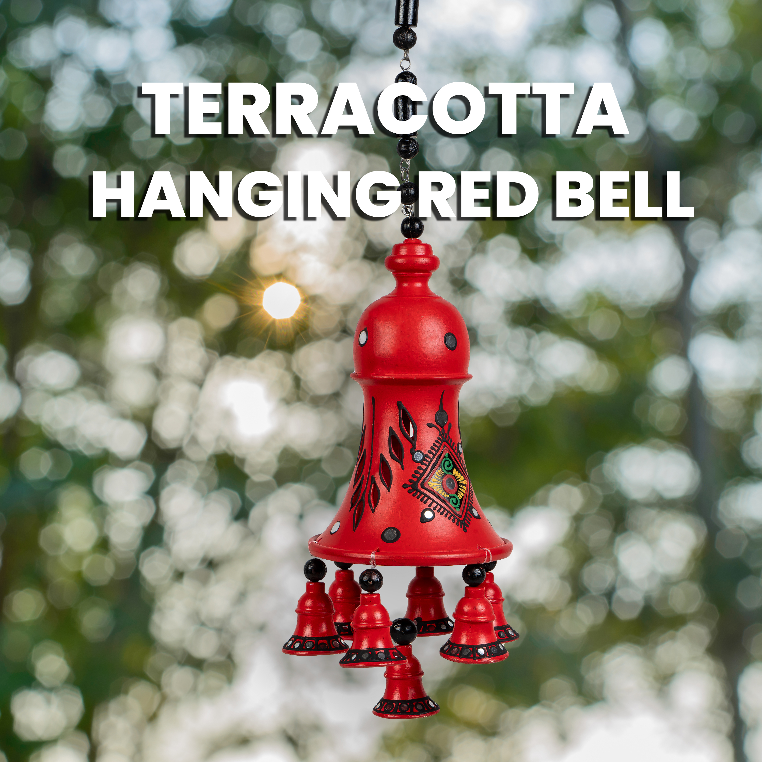 Hanging Bell-RED-B