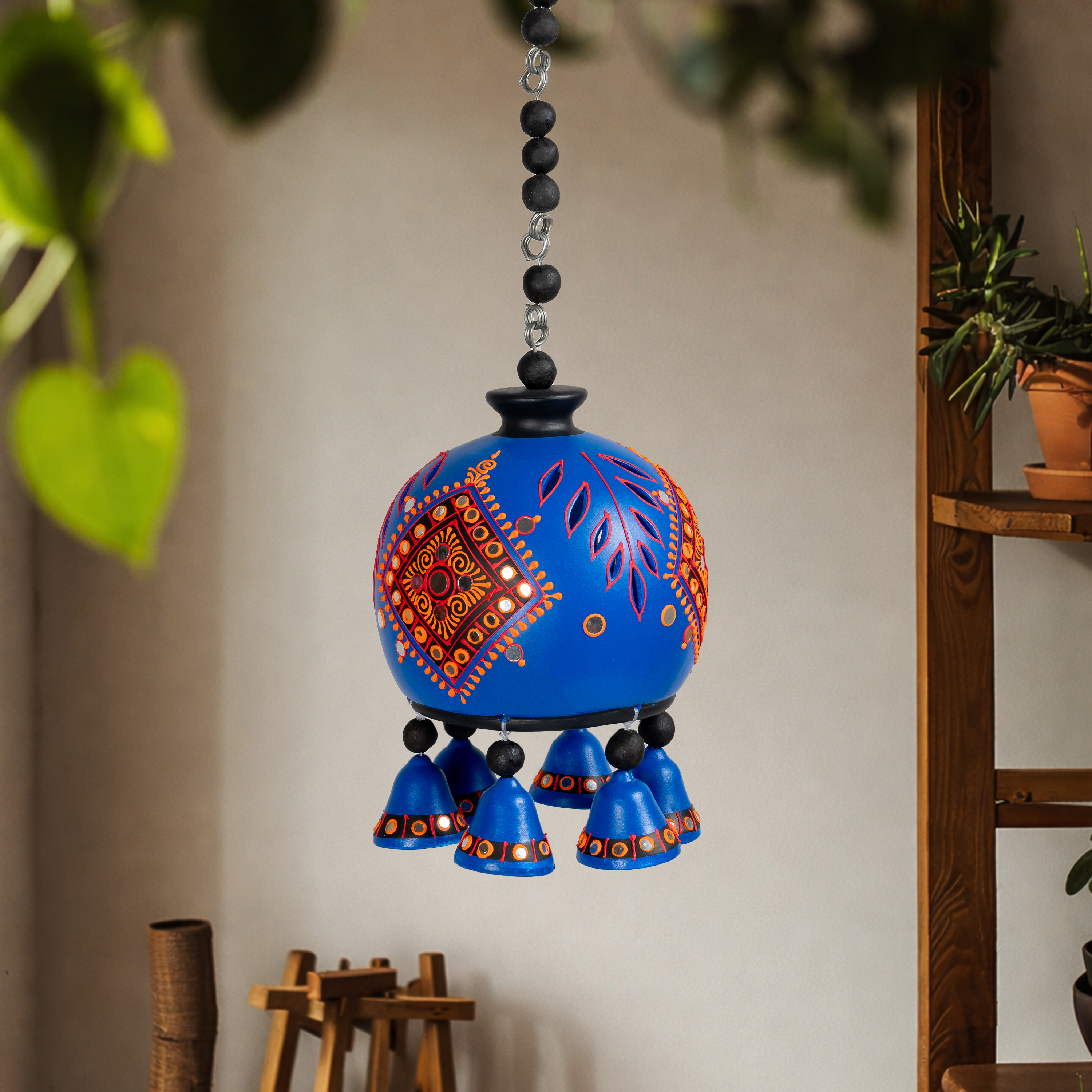Dome Hanging Bell-BLUE-B
