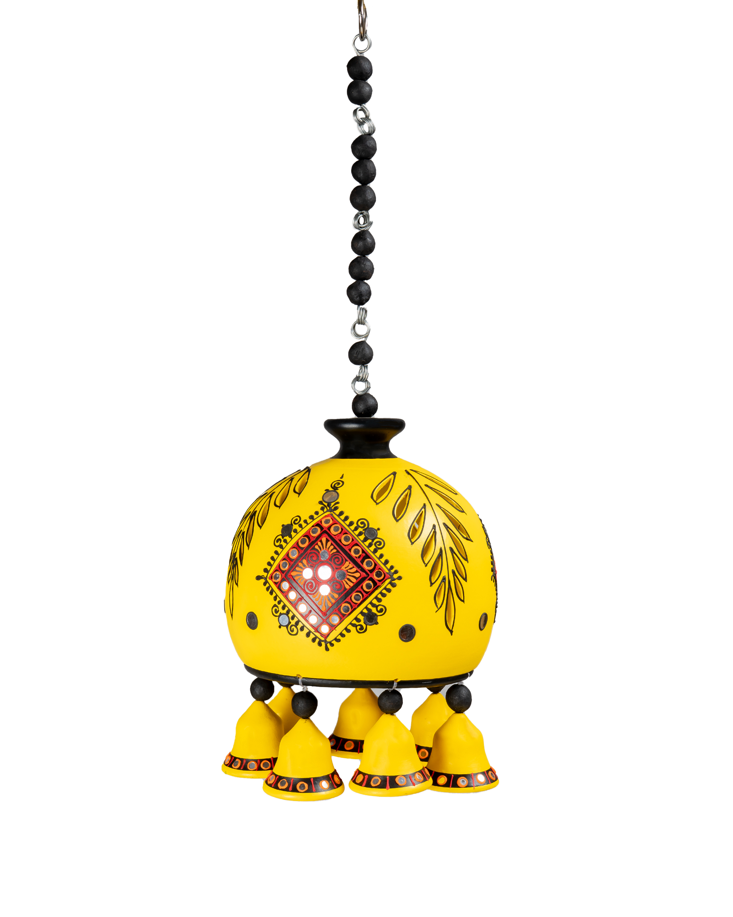 Dome Hanging Bell-YELLOW-B