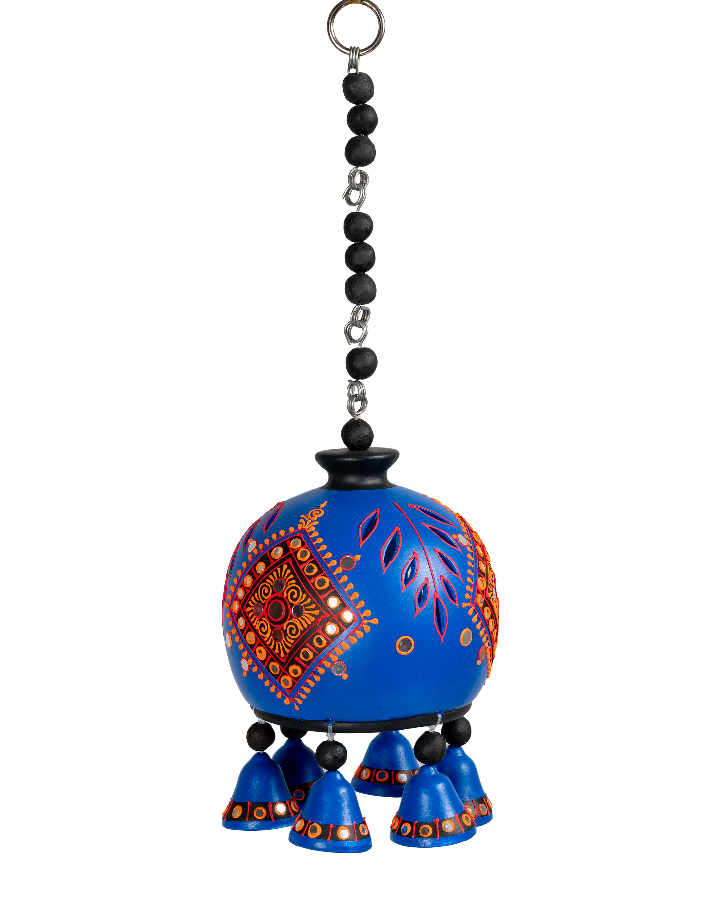 Dome Hanging Bell-BLUE-S